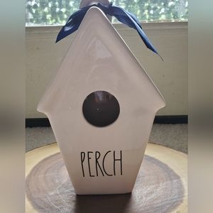 Rae dunn perch bird house